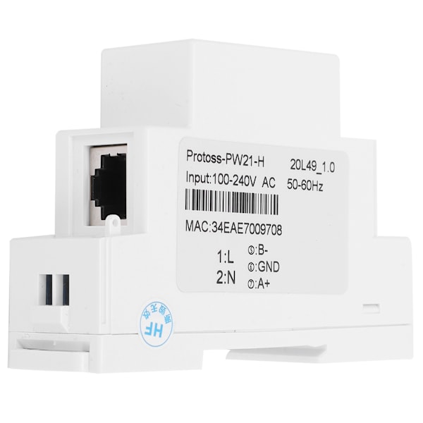 RS485 til WIFI/Ethernet Serial Server IP til ECos med Antenne PW21-H AC 100-240V