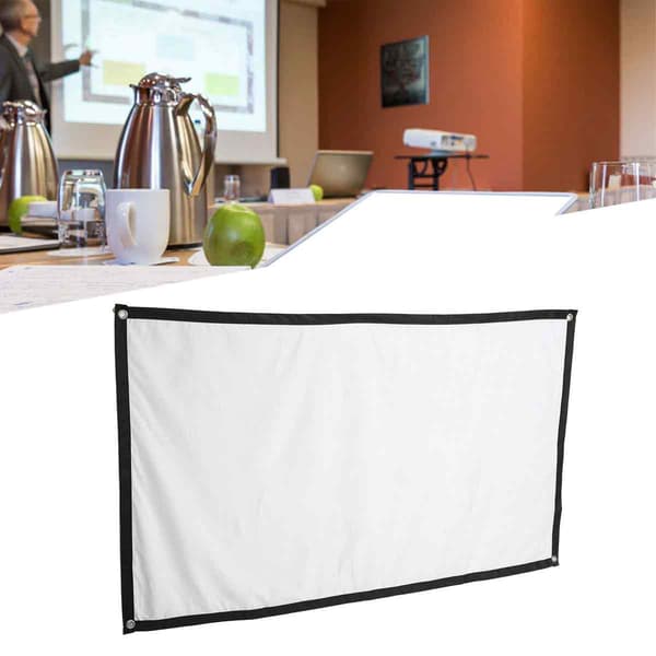 HD Projektorskjerm, Premium Materiale Bred Anvendelse For Utdanning Konferanserom Presentasjon