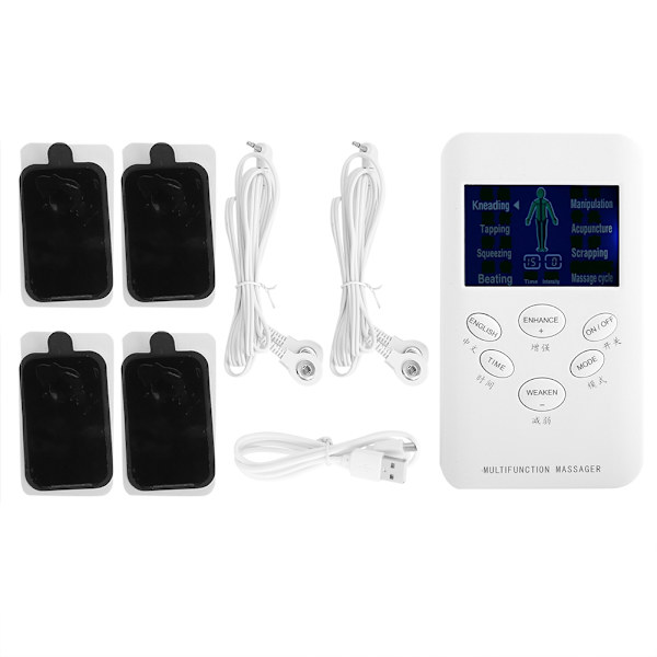 USB-lading Digital Puls-terapi Massasjeapparat Muskelsmertelindring Fysioterapi Instrument