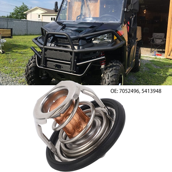 Termostat 180F 7052496 Termostat med O-ring Udskiftning til Polaris RZR Ranger Crew XP 900 570