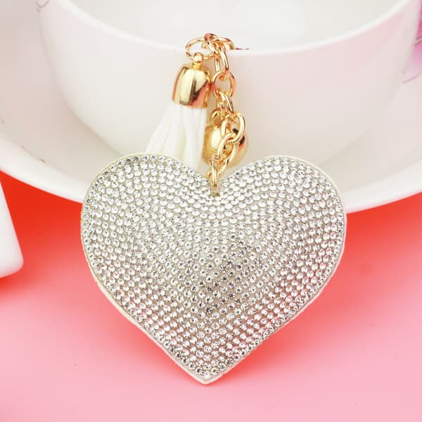 Karbinhake Nyckelring Mode Smycken Kvinnors Present Rhinest