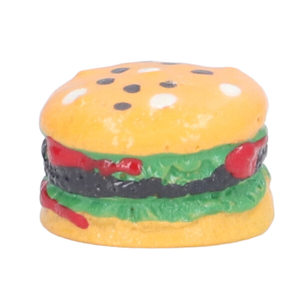 Miniature Madspil Burger Model Børns Hamburger Legetøj 1/12 Dukkehust Tilbehør til Børn 3 År+