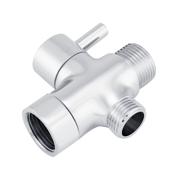 Krom Messing 3-vejs T-forbindelsesstykke med aflukningsventil til toilet bidet American Standard