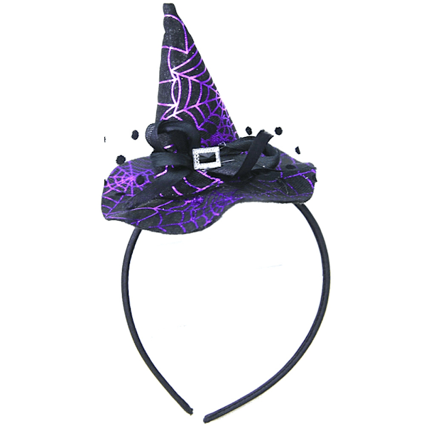 Halloween-hekshatt for barn, pannebånd, festivalfestutstyr, hårdekor, tilbehør (#5)