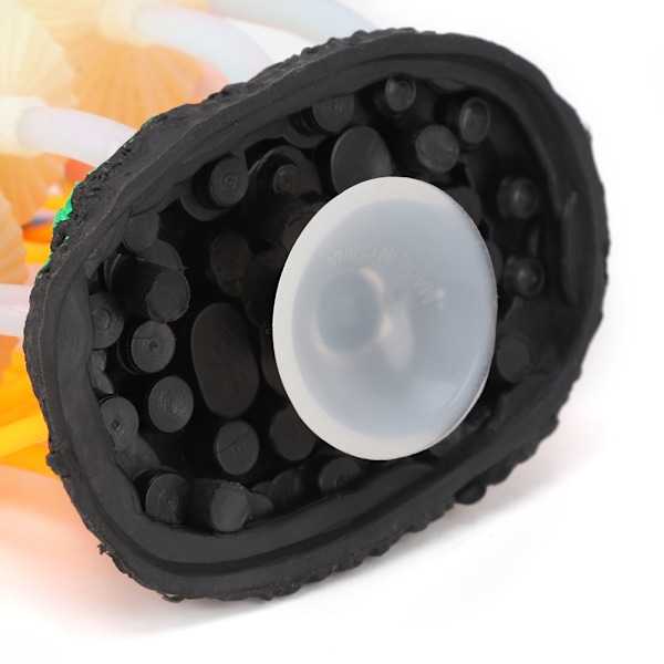 Kunstig Silikon Lysende Vandplanter Ornament til Akvarium (gul)