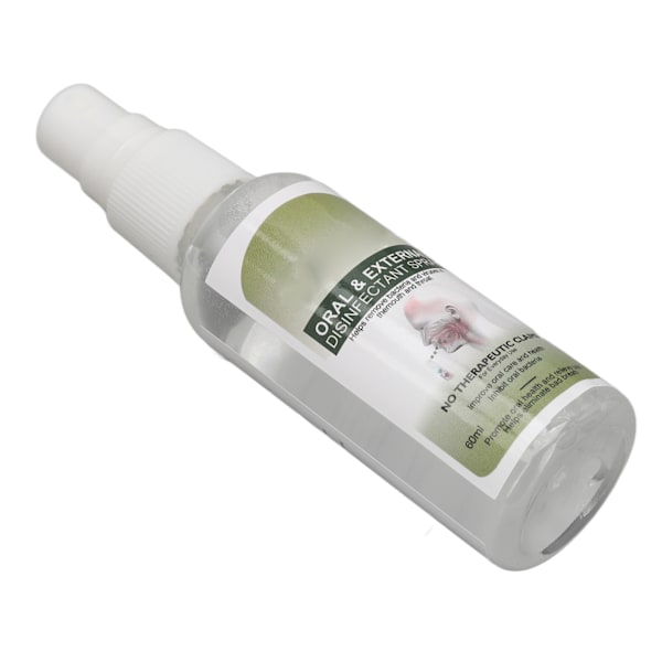 2 st Munspray 60ml Tandköttsreparation Lindrar Torr & Klåda i Munnen Minskar Dålig Andedräkt Munspray
