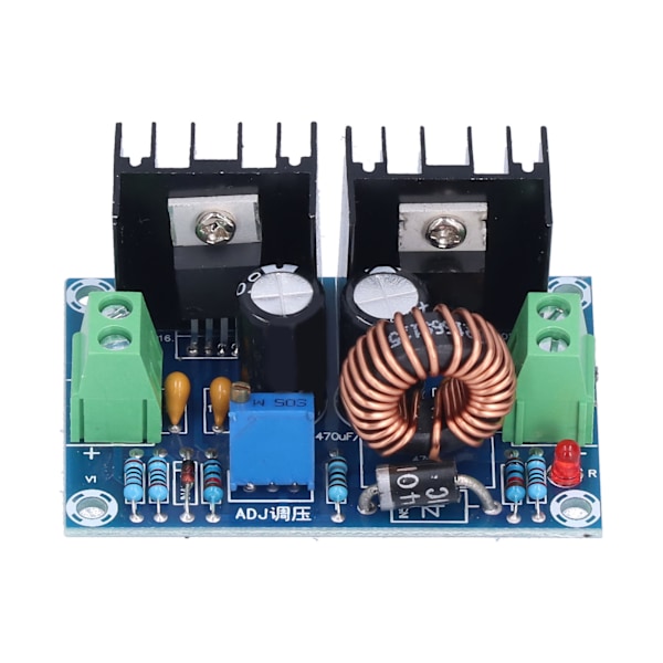 DC Buck-modul Justerbar Strömförsörjningsomvandlare Hög Effekt Spänningsstabilisator 8A 200W XHM400
