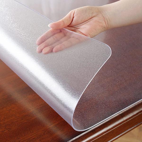 PVC Läder Klädseltillbehör, Vinyl Konstläder med Präglad Textur som Känns som Ormskinn, Perfekt för DIY-projekt, Transparent 20X40 Tum Vatten
