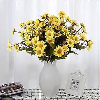 Kunstige blomster, Tusenfryd blomster bulk