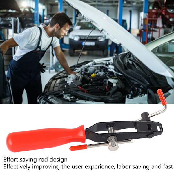 CV-Led Plier Tang til Støvle Klemme Ergonomisk Arbejdsbesparende Stang Stål Plast Auto CV-Led Øre Klemme Båndværktøj