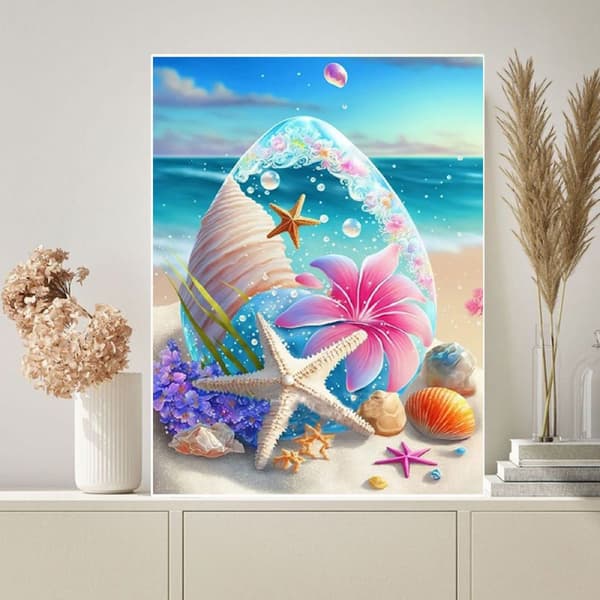 Diamantmalingssett for voksne, DIY 5D diamantkunst, 30×40cm
