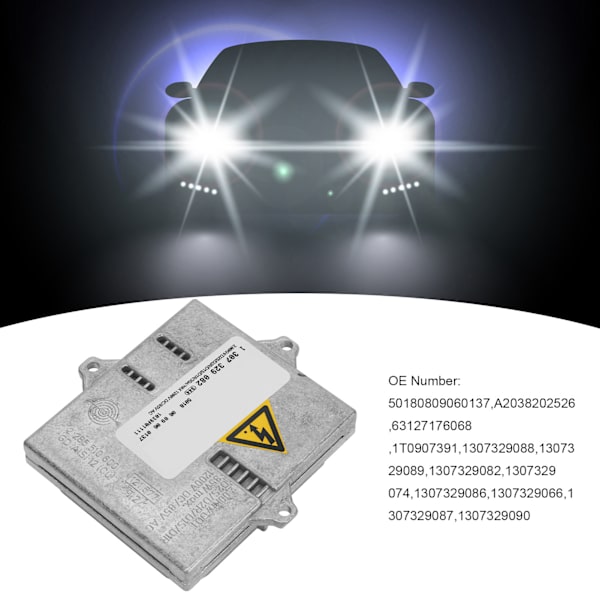 Xenon-ajovalojen ohjausyksikkömoduuli 1307329090 Vaihto CLK320 CLK500 CLK55AMG:lle