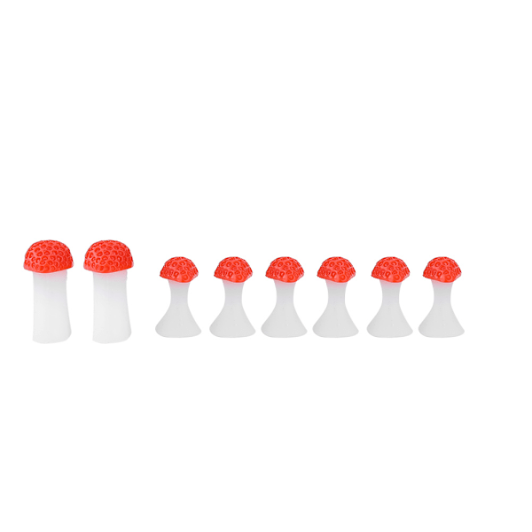 8 st/set Silikon Tåseparator Pedikyr Målnings DIY Dekorationer Separator Nagelkonst Verktyg #5