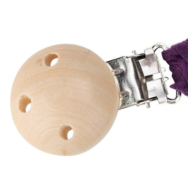 4 stk. DIY Baby Sutteholder Kæde Rustfrit Stål Andenæb Anti-tab Klip