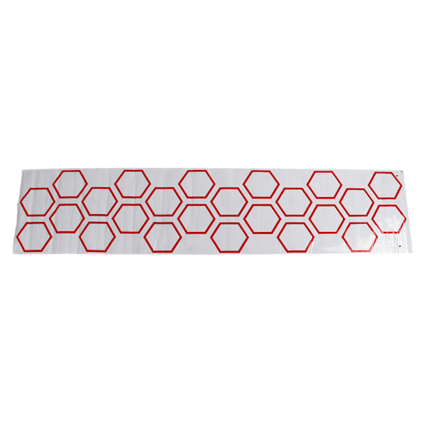 Geometriset Grafiikat Auton Tarra Itseliimautuva Universaali Sopivuus Auton Sivun Runko Tarra Autolle Veneelle Kuorma-autolle Punainen