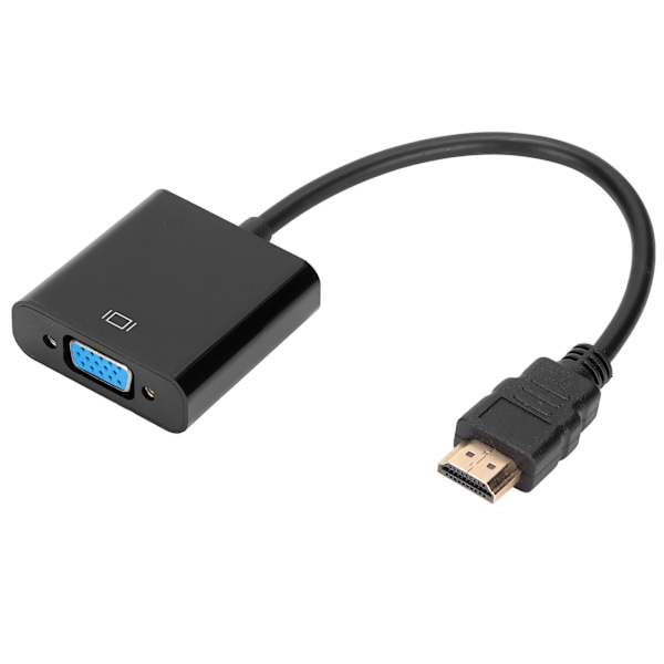 ZHIYUEN® Portabel Konverter, HD-skärmadapter för Laptop till Monitor, Stöder 1080P Full HD Signalprestanda, Bred Kompatibilitet med Stationära Datorer,