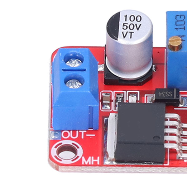 Step Up Strømmodul DCDC 5A Høj Strøm Justerbar Booster Modul Boost Volt Konverter XL6019