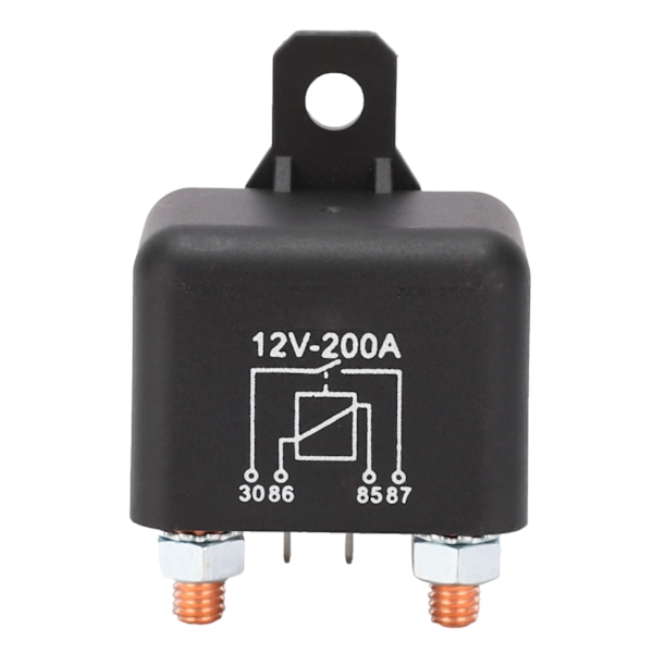 Start Relay Small 200A Normaalisti Auki 4-napainen Auto- ja Veneelektroniikan Jakelun Ohjauslaite 12V