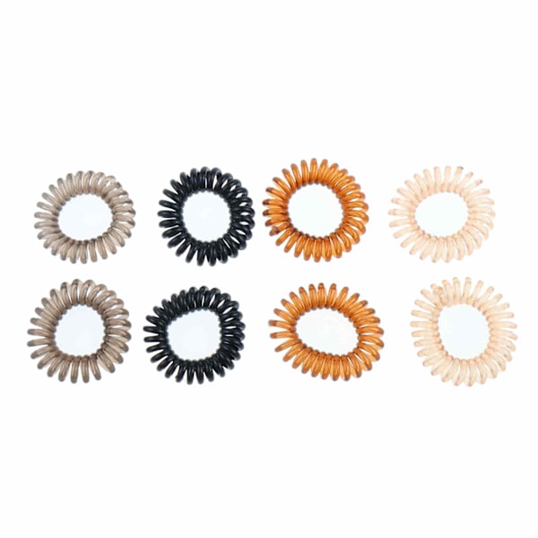 8 st Spiral Hårband - förpackade
