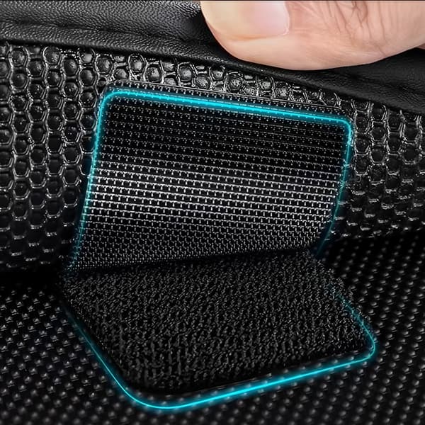 Kraftig teipstripe for sikker montering, borrelåsfester med sterkt feste, multifunksjonell teppefeste med nylon