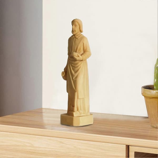 St. Joseph statue, harpikspynt til jul