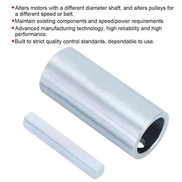 Axeladapterremhjul, reducerhylsa, bussning, remskive, nyckel, modifierade bildelar (ADAP-1017 1\"-3/4\"x1/4\"-3/16\" )