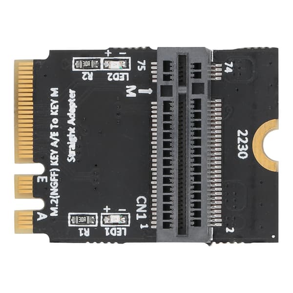 M.2 Adapterkort til Forbedret Lagring, NVME SSD Support, Nem Installationsdiagram, Adapterkonverter til PCI-e Interfaces og Dataoverførselshastighed