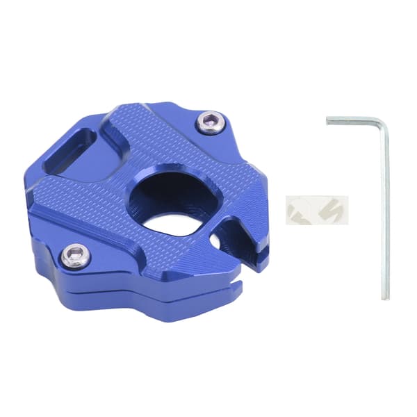 Motorcykel Nøgle Skal CNC Metal Solid Stilfuld Perfekt Pasform Erstatning for CB650R CBR650R 2020+ (Sort) blue
