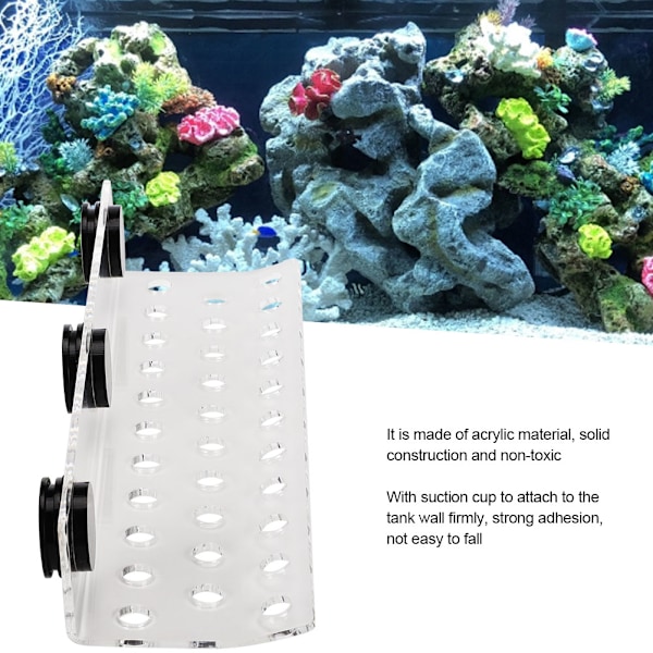 Aquarium Marine Coral Racks Bracket Holder Fish Tank Button Frame Enhanced Suction Cup32 Hole