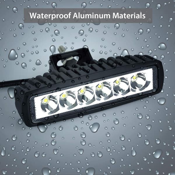 18W LED arbeidslys 12V 24V LED arbeidslys vanntett bjelke Sl
