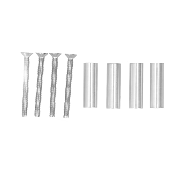 1 Par Indvendig Dørgreb Aluminium Legering Indvendig Dørgreb Udskiftning Bil Tilbehør Sort