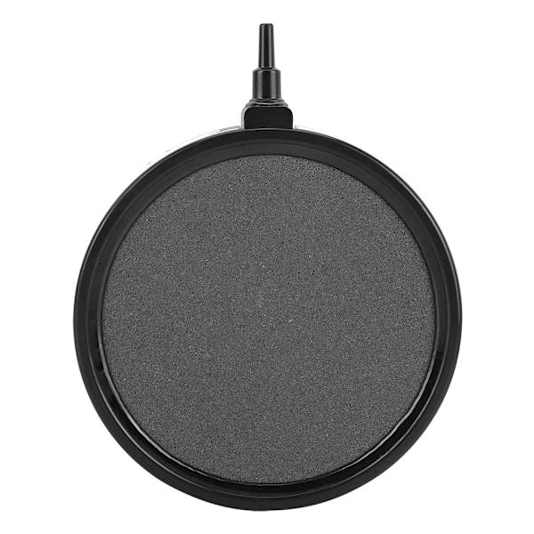 Svart Sandstein Akvarium Diffusor Reaktor Luftsten Skive Erstatning for Akvatiske Fisker Tank Plant 13CM