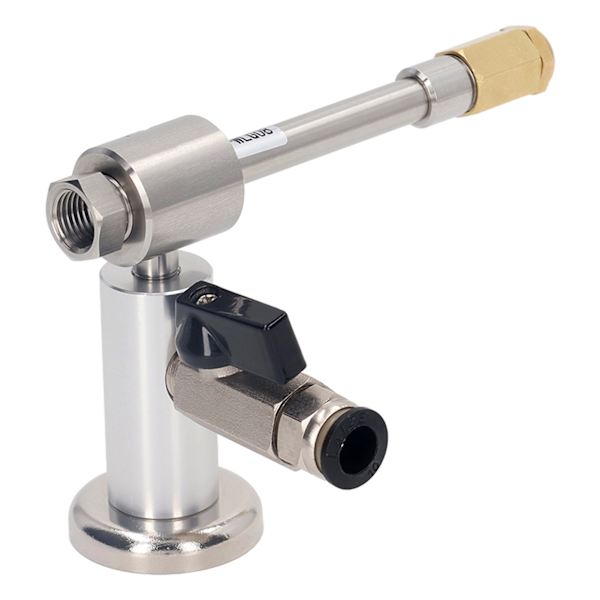 Kalluftstorkpistol Professionell 7bar 520Btu 28mm Vortex med Flexibel Slang Kompressortillbehör