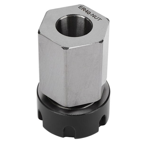 Hex Collet Chuck Sølv Kulstofstål Høj Styrke CNC Drejebænk Værktøjs Holder ER25/32/40ER40