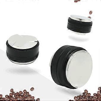 Kaffe Tamper med Dobbelte Hoveder, Rustfrit Stål Materiale, Kaffedistributør med Justerbar Dybde, Espresso Distributionsværktøjer