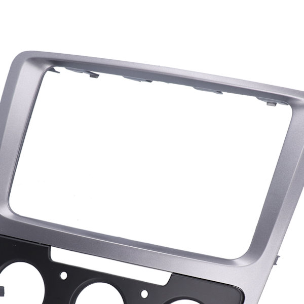 2Din Stereo Radio Fascia Panel Ram Trim Modifierad Ersättning för Octavia 2010-2013