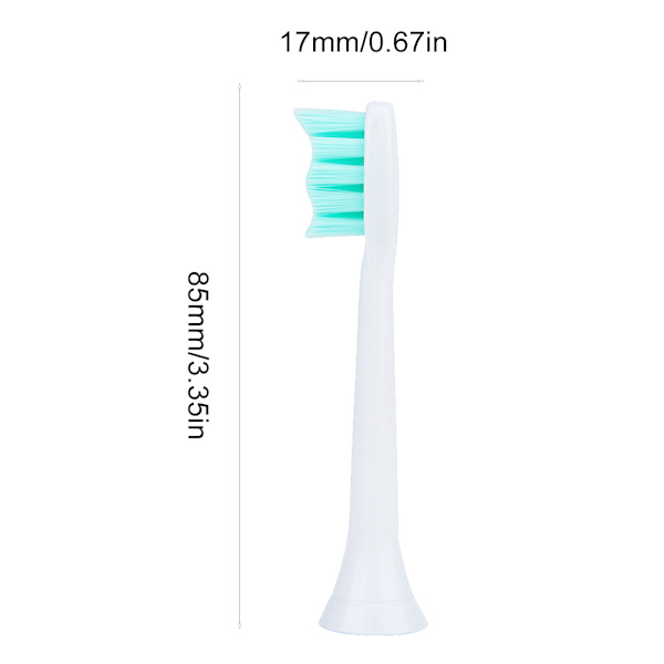 4 kpl Sähköhammasharjan Pää Vaihto Oral Care Sopii Xiaomi Soocare X3/Soocas X3