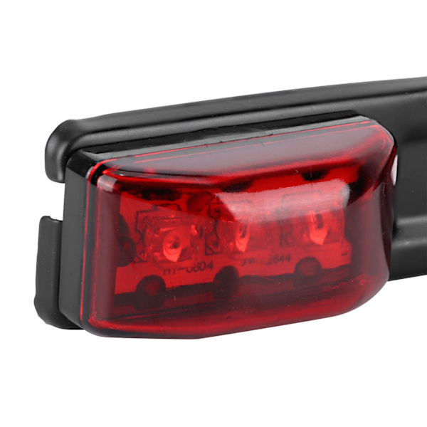 12V 9LED Sidomarkörlampa Ljus Bakre Bromsljus med Reflektor Universal för Lastbil Trailer