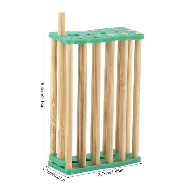 10 st Drottningbi-Bambubur Beekeeper-verktyg