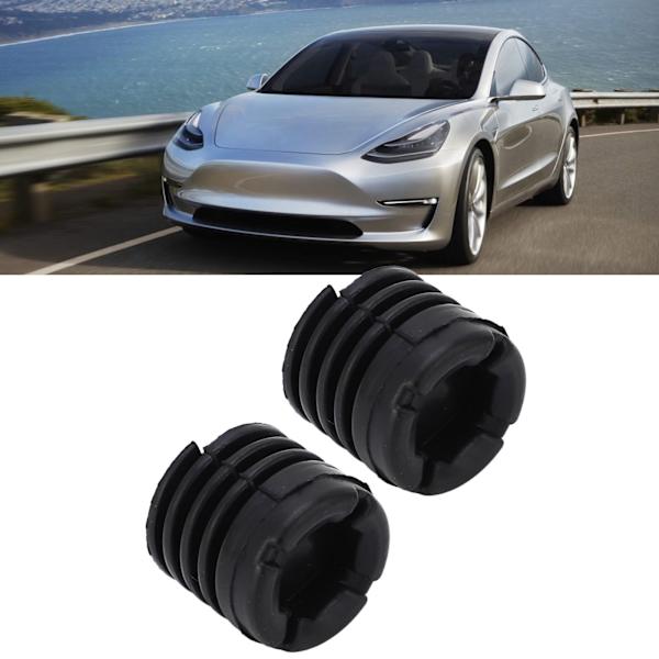 2 st Hood Bumperkuddar 1090735‑00‑C Gummibyte för Tesla Model 3 2017‑2023