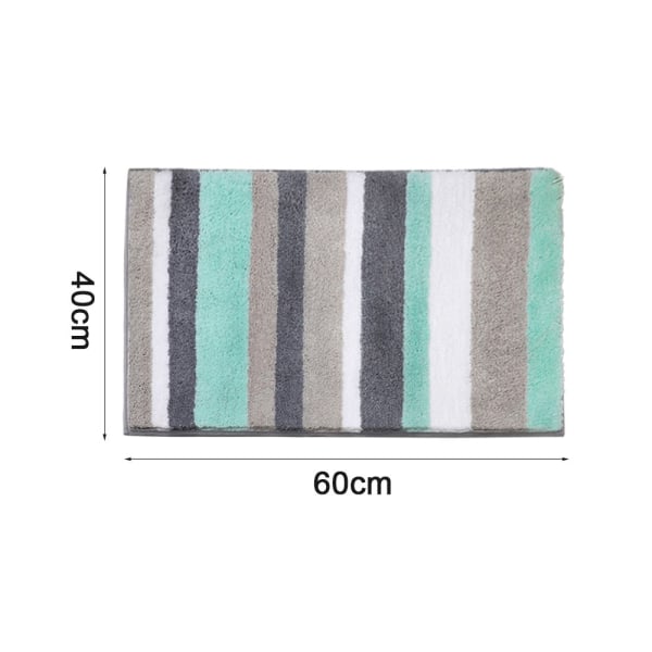 Bathroom floor mats, absorbent bathroom room, non-slip mats,