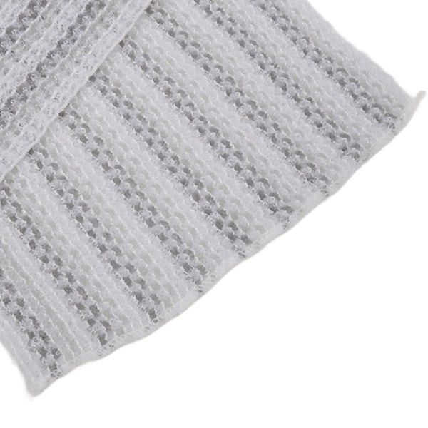 10 st Elastiska Badsvampar Nät Exfolierande Skrubbande Mjuk Nylon Skummande Badnät för Hem Grå