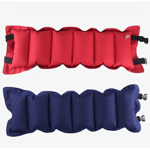 Justerbart flythjälpmedel för nybörjare inom simning, ergonomisk design som säkerställer bekvämt nackstöd, portabelt och lättburet uppblåsbart simbälte