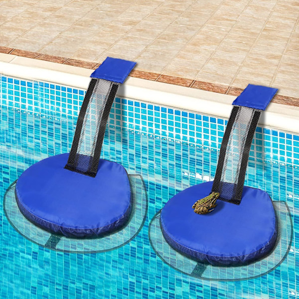 Critter Rescue Mission: Pool Critter Escape Ramp, Räddningsramp för djur i poolen, Säkerhetslösning för vilda djur, Lätt att installera, för simbassängsoaser (Slitstark UV-beständig plast)