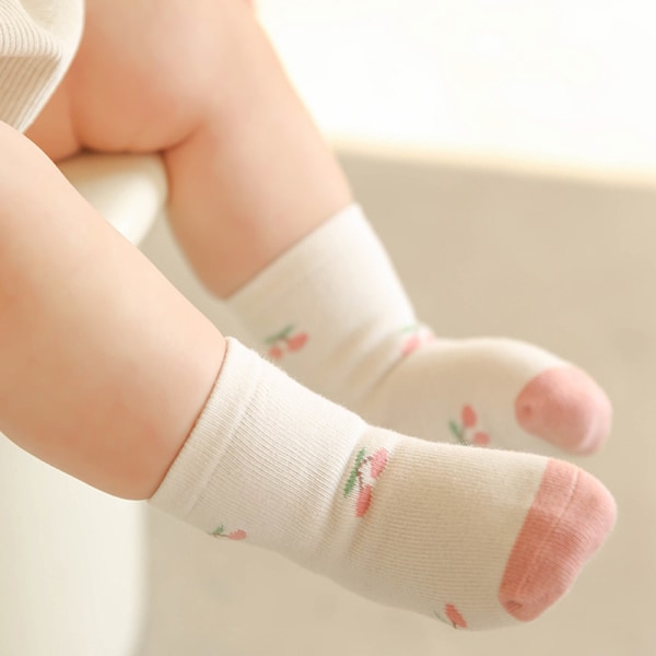 Neutraali baby sukat Tytöt pojat kesä toddler baby nilkka pehmeä