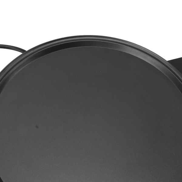 Elektrisk Crepe Maker 2000W Justerbar Precis Temperaturkontroll Pannkaka Griddle Maskin för Perfekt Brunch Blintzes Ägg Bacon Tortillas EU-kontakt