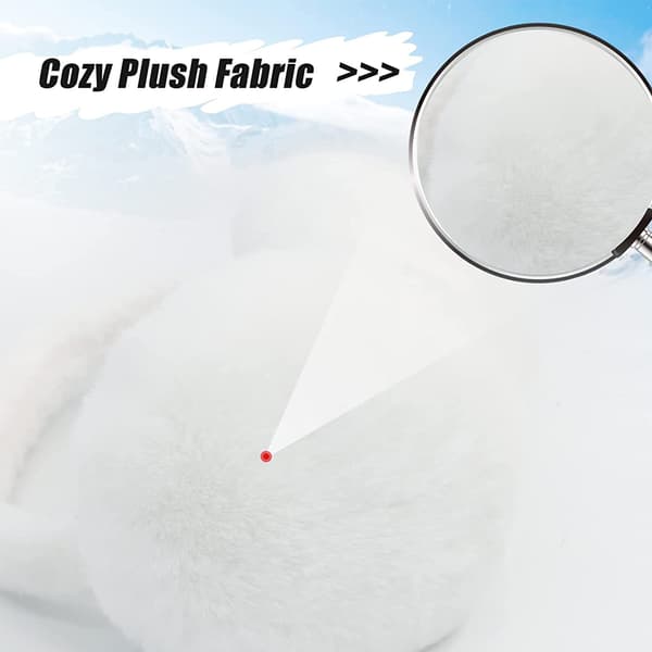 Vær Fluffy Ørevarmere Vinter Varmt Hodebånd Søte Slappe Ørevarmere