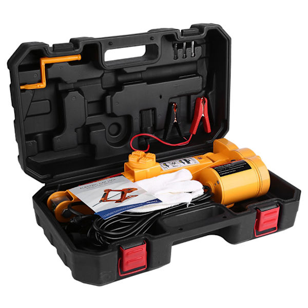 2 Tons 12V DC Automatisk Elektrisk Lyftjack för Bil, Garage och Nödsituationer