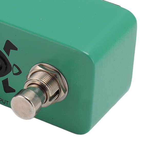 Elektrisk Gitarr Effektpedal Rattjustering Gain Distortion Gitarrpedal Ersättning Grön DC 9V