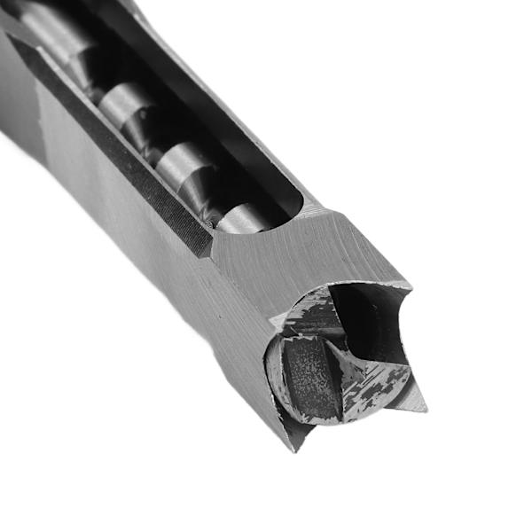 Kvadratisk hålmortisare Borrbit Legering Stål Justerbar Mortismejsel Träbearbetning Kraftverktyg 16mm